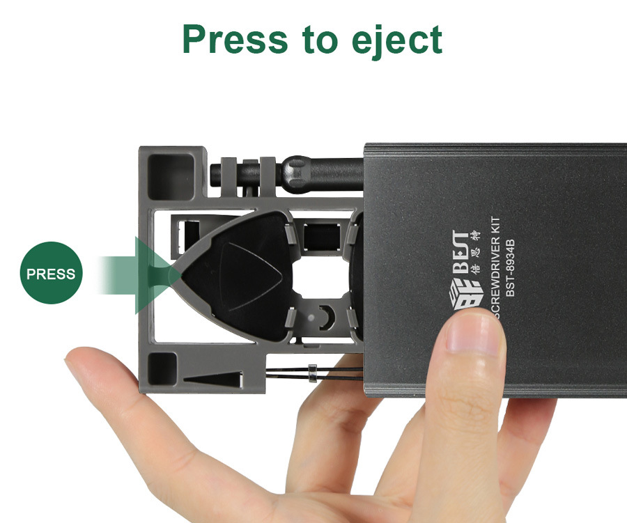 BEST σετ εργαλείων με κατσαβίδια ακριβείας BST-8934B - Image 3