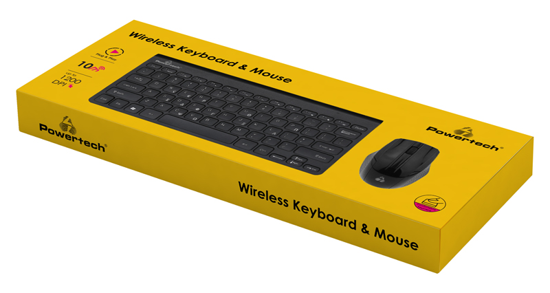 POWERTECH set ποντίκι & πληκτρολόγιο PT-940 - Image 2