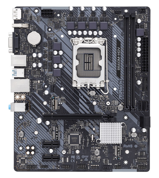 ASROCK μητρική B660M-HDV - Image 4