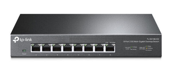 TP-LINK Multi-Gigabit Desktop Switch TL-SG108-M2