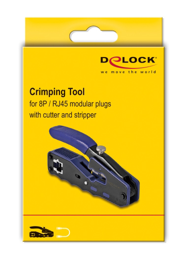 DELOCK πρέσα ακροδεκτών 90577 για καλώδια δικτύου RJ45/8P - Image 4