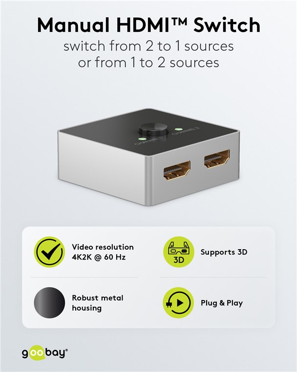 GOOBAY HDMI switch 58486 - Image 4