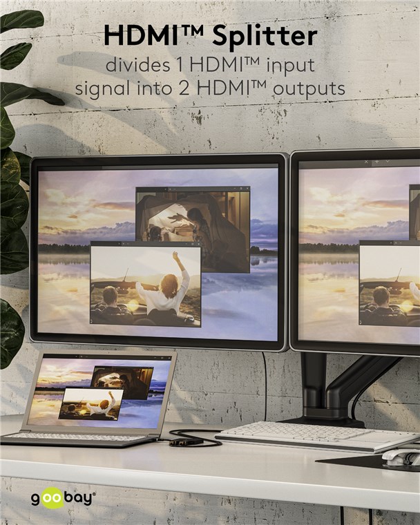GOOBAY HDMI splitter 58480 - Image 3