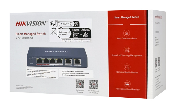 HIKVISION Managed switch DS-3E1106HP-EI - Image 4