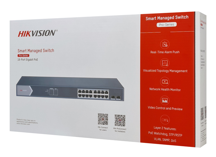 HIKVISION Managed switch DS-3E1518P-SI - Image 4