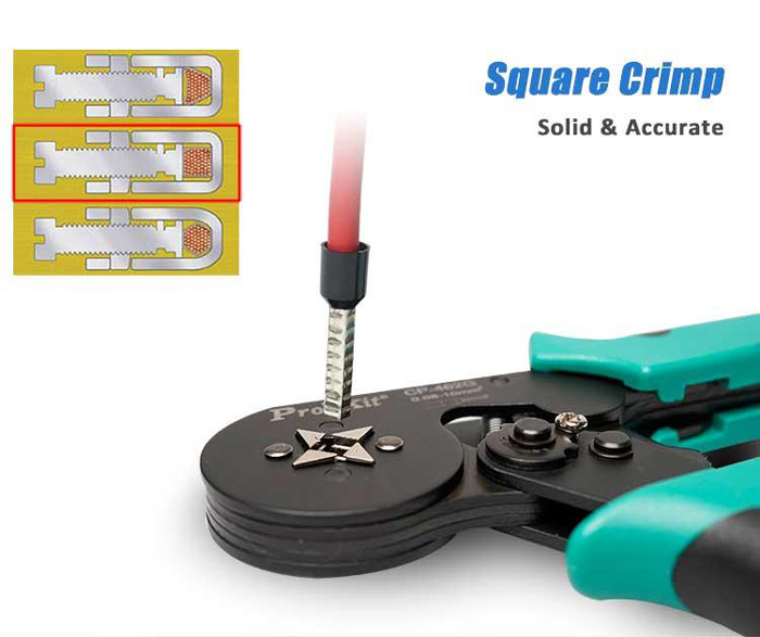 PROSKIT πρέσα ακροδεκτών CP-462G - Image 4