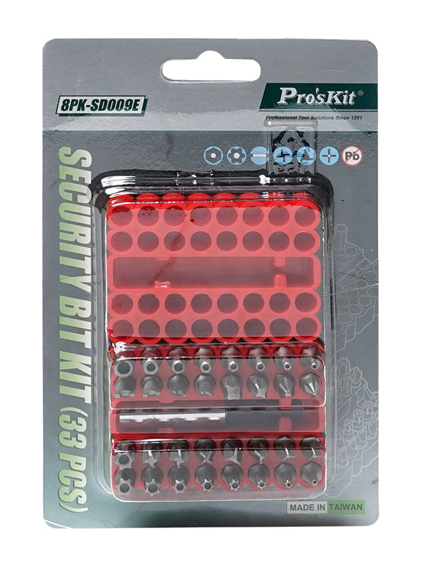 PROSKIT σετ μύτες κατσαβιδιού 8PK-SD009E με μαγνητικό αντάπτορα - Image 4