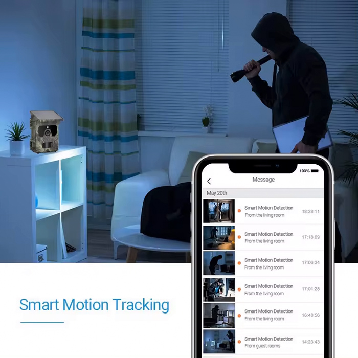 SUNTEK smart ηλιακή κάμερα κυνηγού HC-600PRO - Image 4