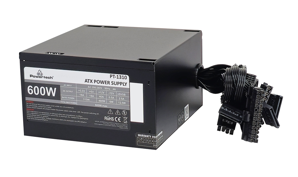 POWERTECH τροφοδοτικό PC PT-1310 - Image 3