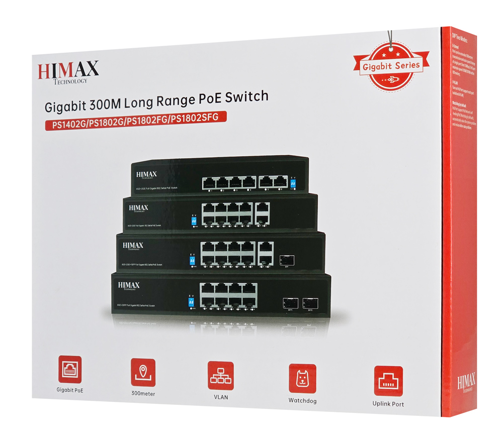 HIMAX PoE switch PS1802G - Image 3