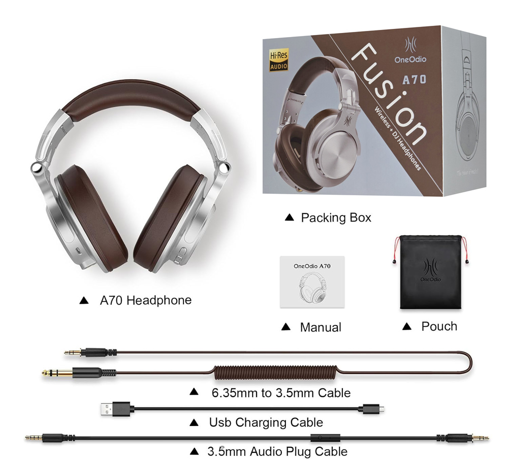 ONEODIO headphones Fusion A70 - Image 3