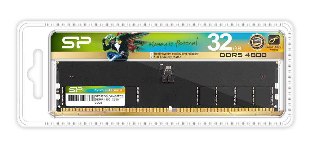 SILICON POWER μνήμη DDR5 UDIMM SP032GBLVU480F02 - Image 2