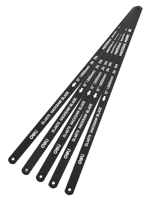 DELI σετ λάμες πριονιού σιδήρου/ξύλου DL4673