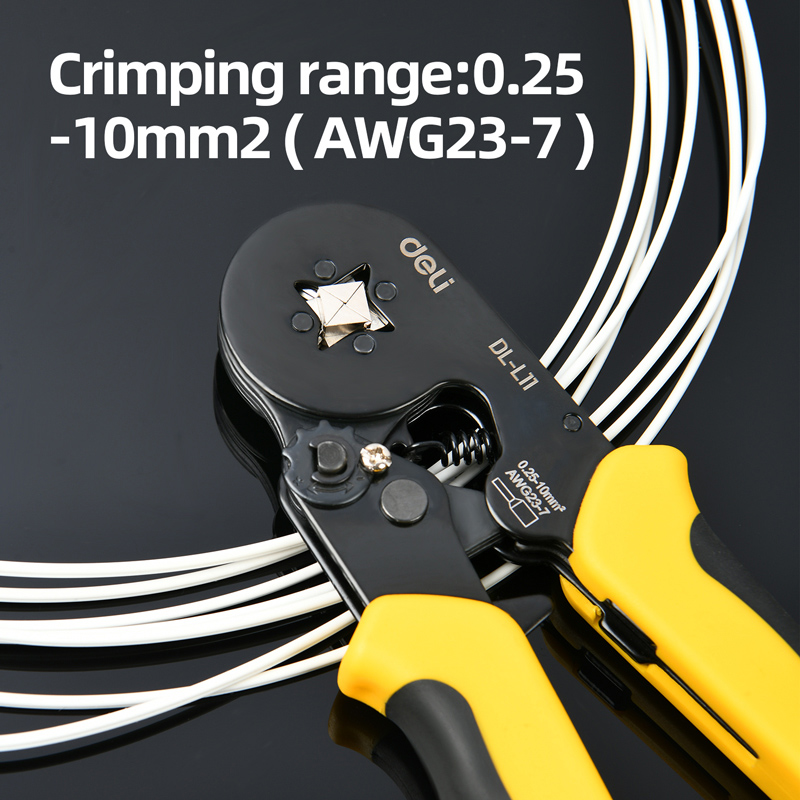 DELI πρέσα ακροδεκτών καλωδίων DL-L11 - Image 2