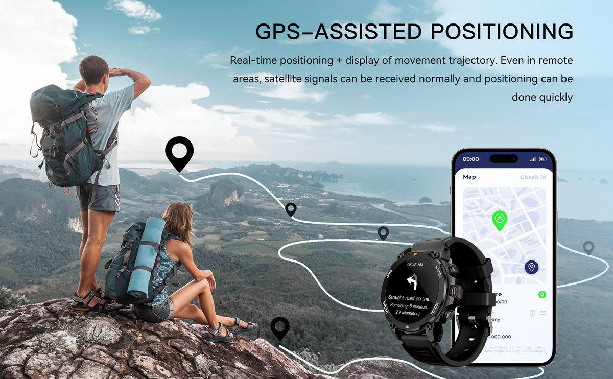 INTIME smartwatch G6 με 2x λουράκια - Image 4
