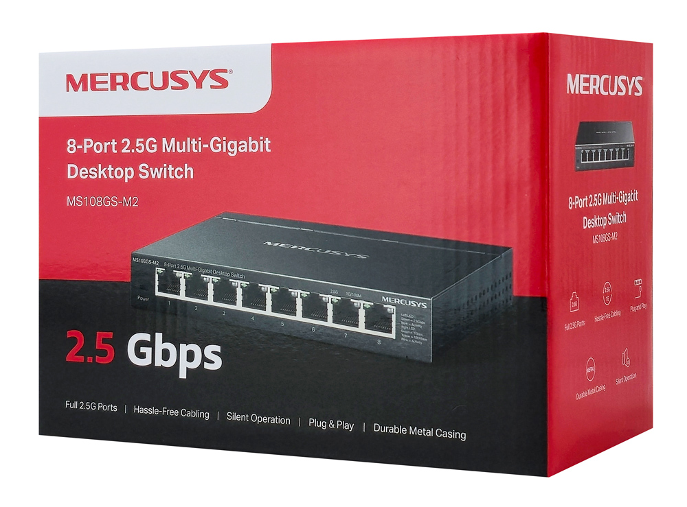 MERCUSYS desktop switch MS108GS-M2 - Image 3