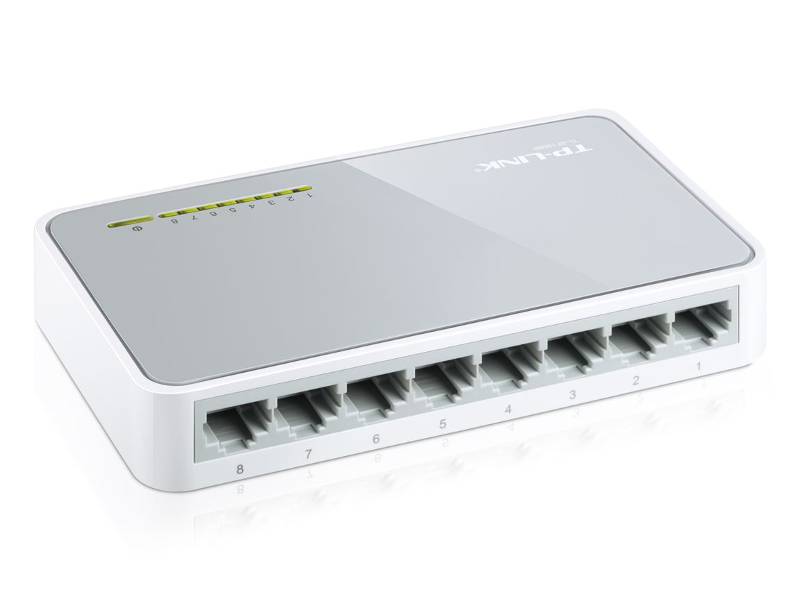 TP-LINK Desktop Switch TL-SF1008D - Image 2