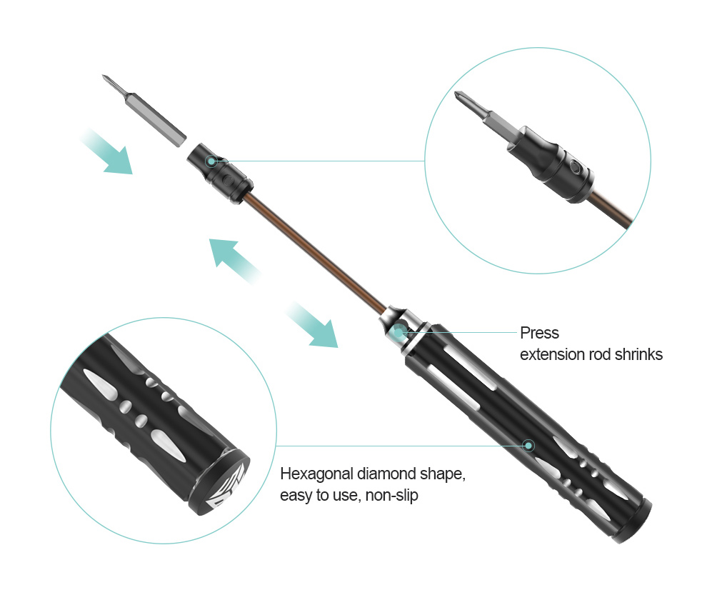 BEST set κατσαβιδιών ακριβείας BST-8931 - Image 3