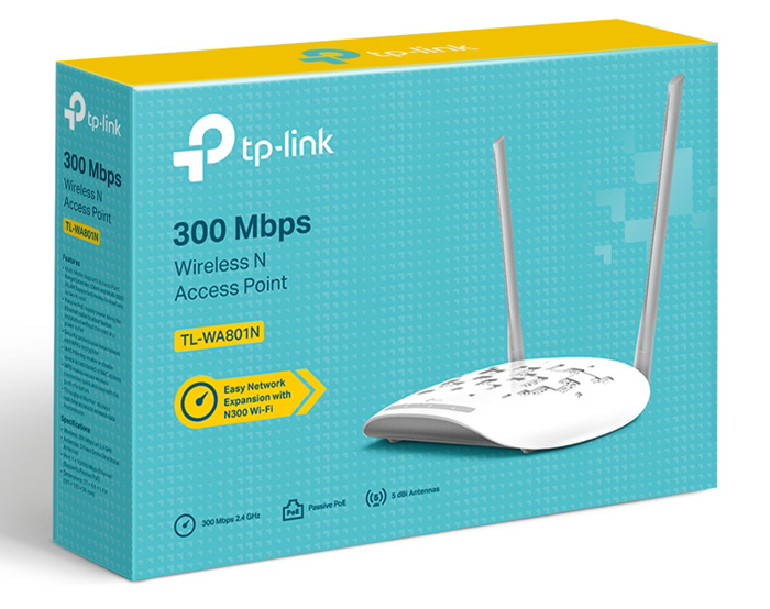 TP-LINK Wireless N Access Point TL-WA801N - Image 3