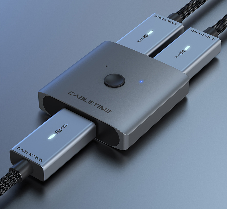 CABLETIME HDMI switch CT-HS4K - Image 3