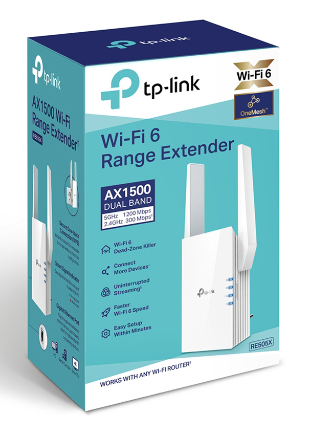 TP-LINK WiFi 6 range extender RE505X - Image 4