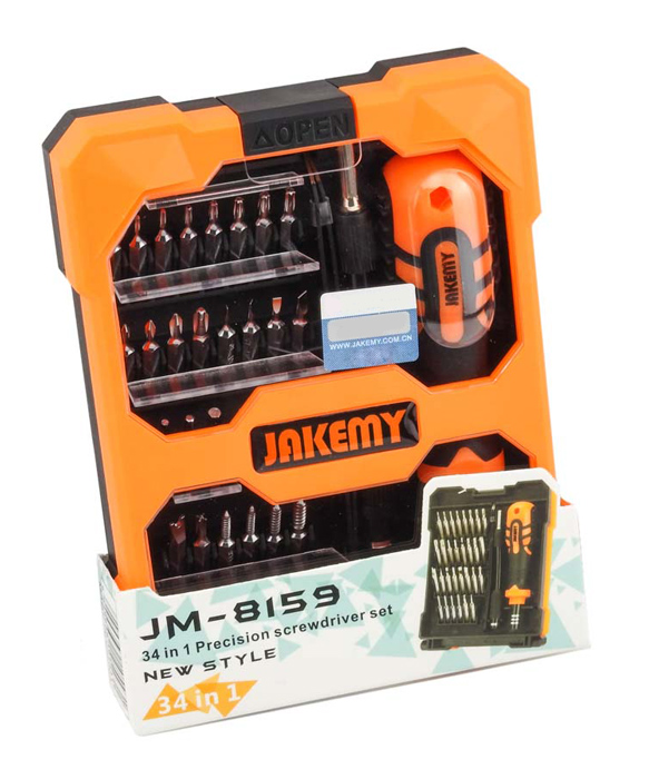 JAKEMY σετ κατσαβιδιών ακριβείας JM-8159 με θήκη - Image 3