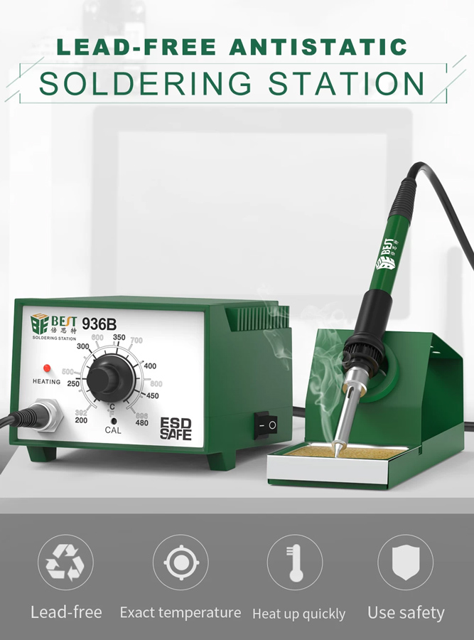 BEST σταθμός κόλλησης BST-936B με κολλητήρι - Image 3