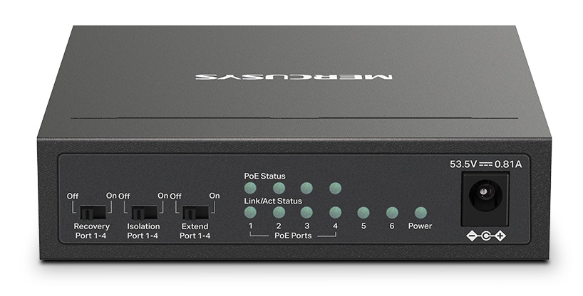 MERCUSYS Desktop Switch MS106LP - Image 3