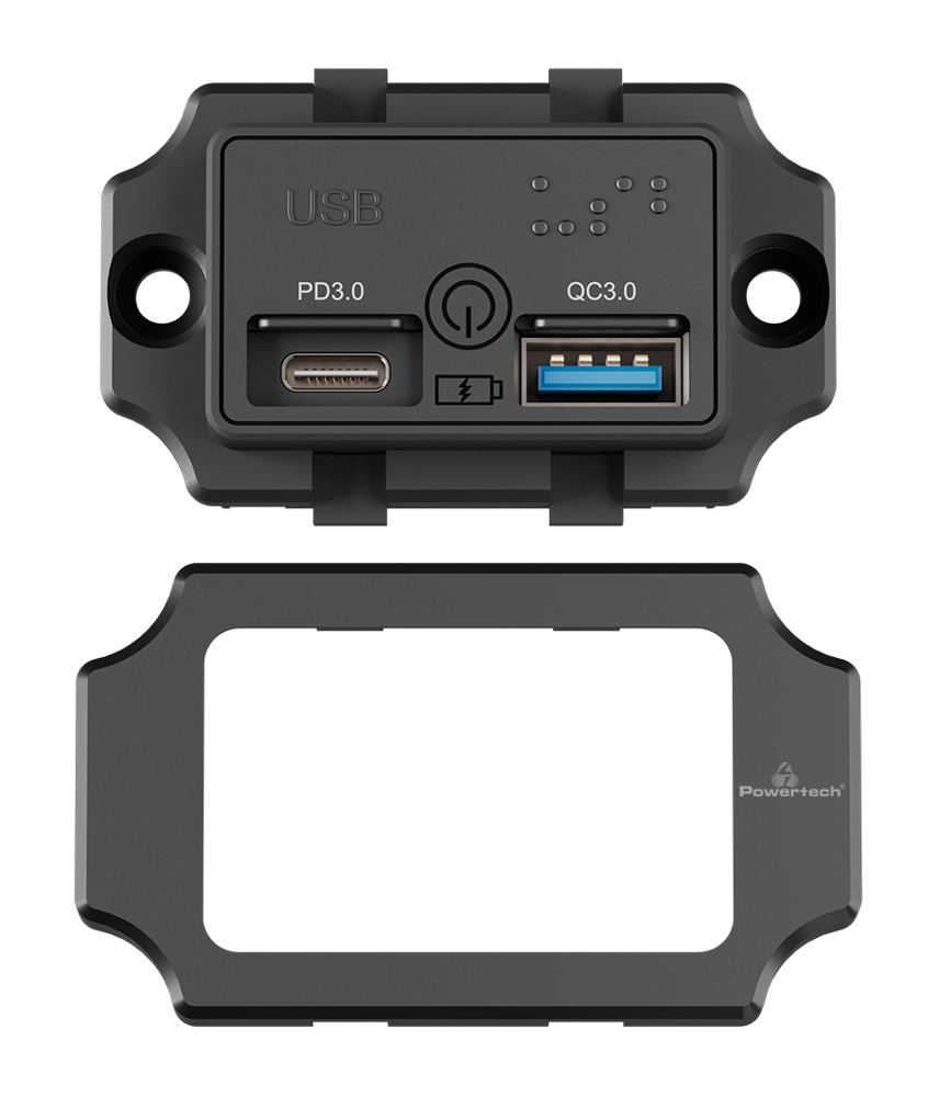 POWERTECH πρίζα USB για σκάφη & οχήματα PTL-009 - Image 3
