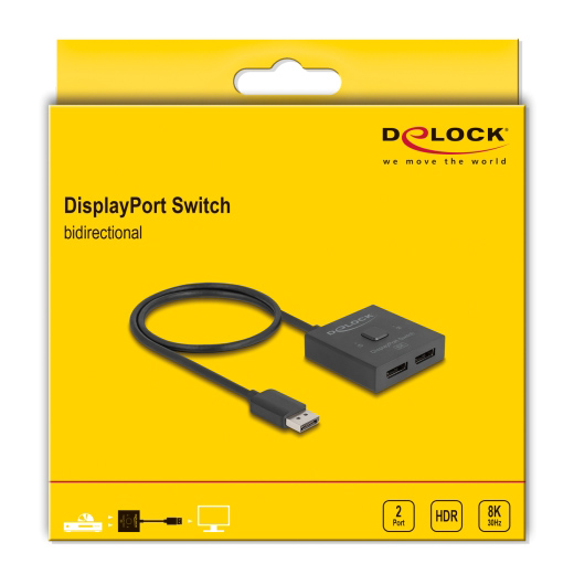 DELOCK DisplayPort switch 18906 - Image 4