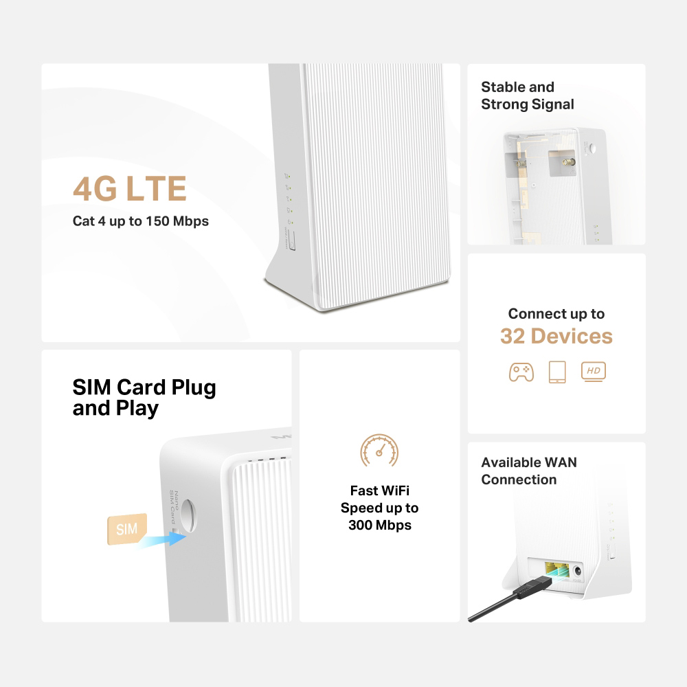 MERCUSYS router MB110-4G - Image 2