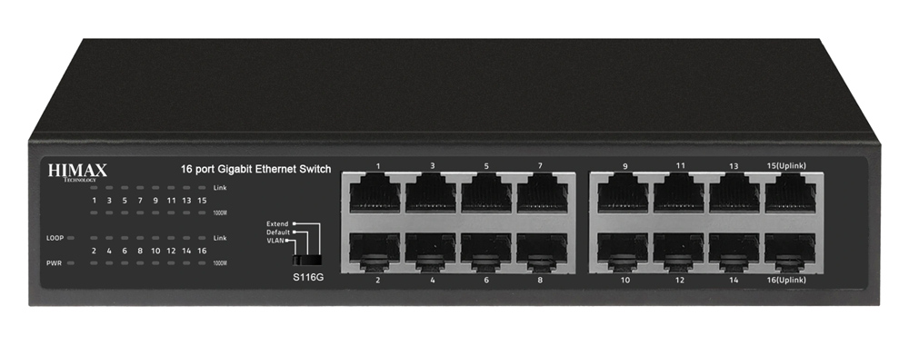 HIMAX switch S116G