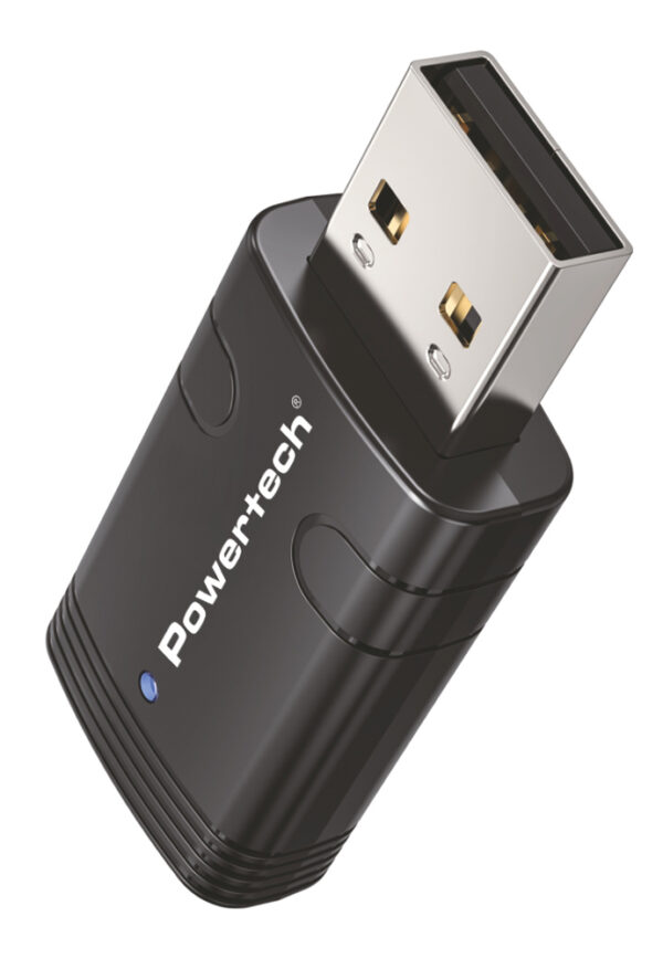 POWERTECH ασύρματος USB αντάπτορας δικτύου & Bluetooth 5.3 PT-1387