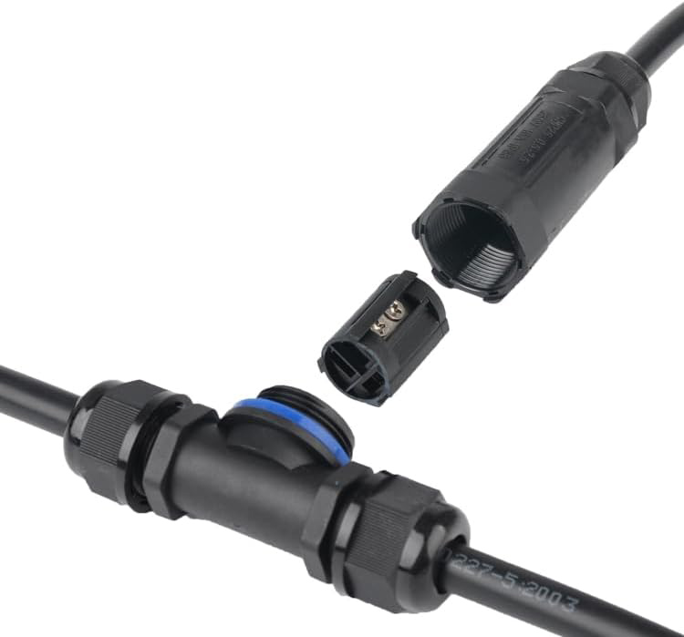 POWERTECH αδιάβροχος σύνδεσμος καλωδίων τροφοδοσίας TOOL-0113 - Image 3