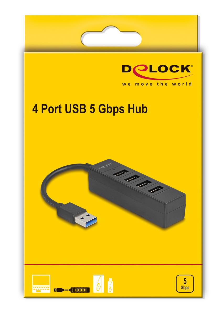 DELOCK USB hub 64350 - Image 2