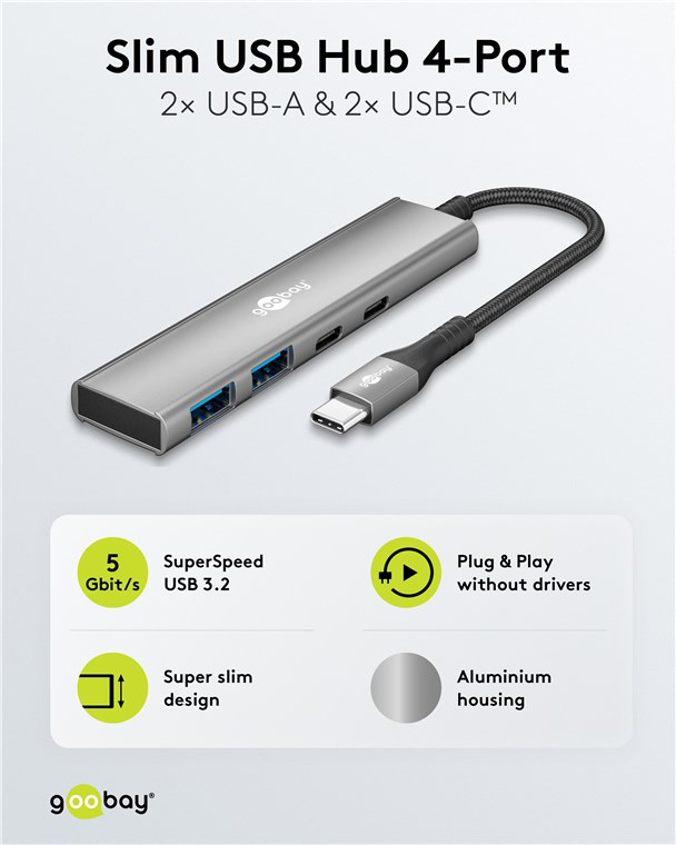 GOOBAY USB hub 76563 - Image 3
