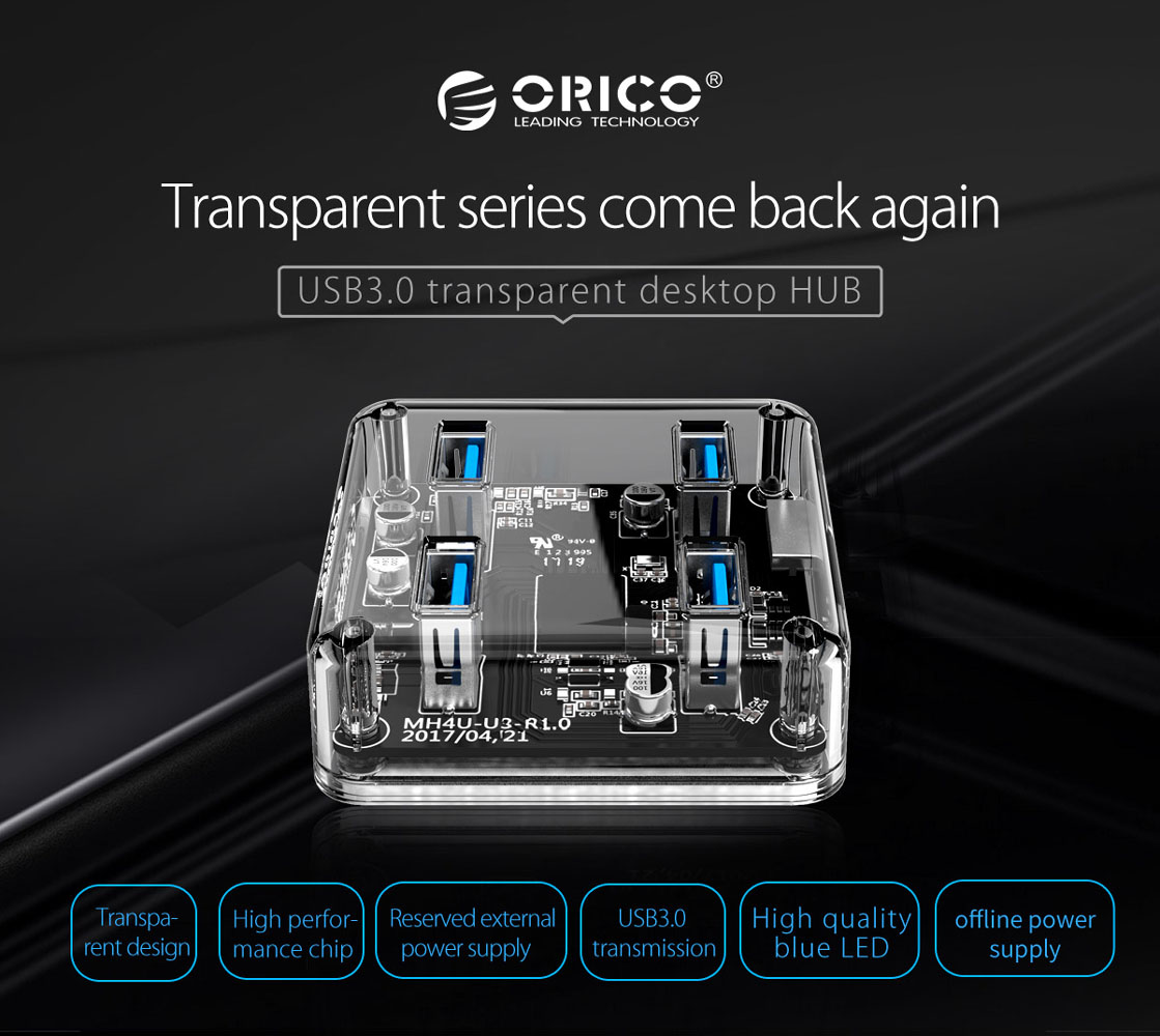 ORICO USB hub MH4U-U3 - Image 4