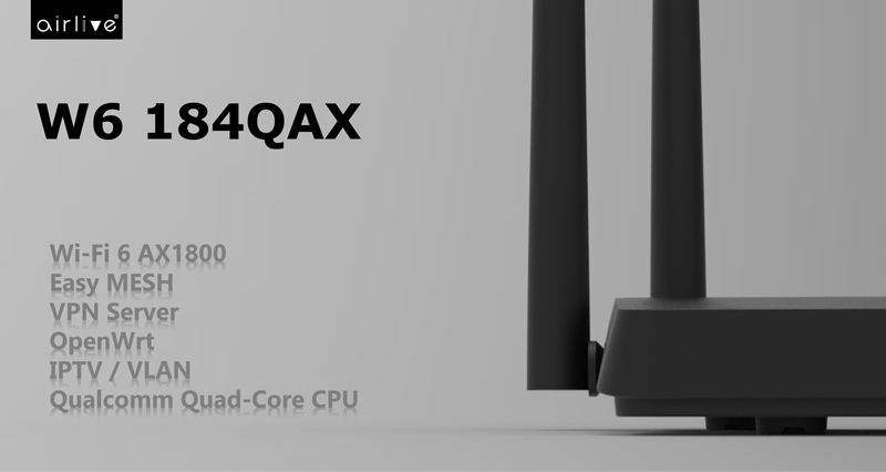 AIRLIVE mesh router W6184QAX - Image 2