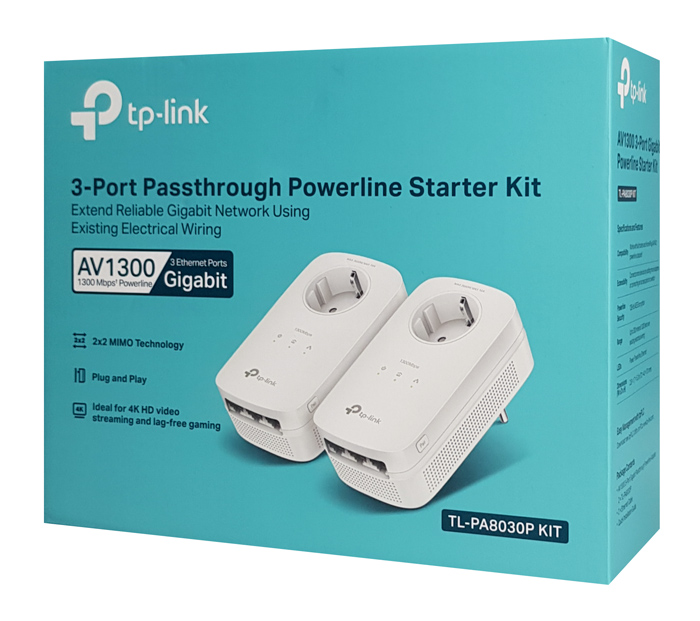 TP-LINK powerline TL-PA8030P kit passthrough - Image 4