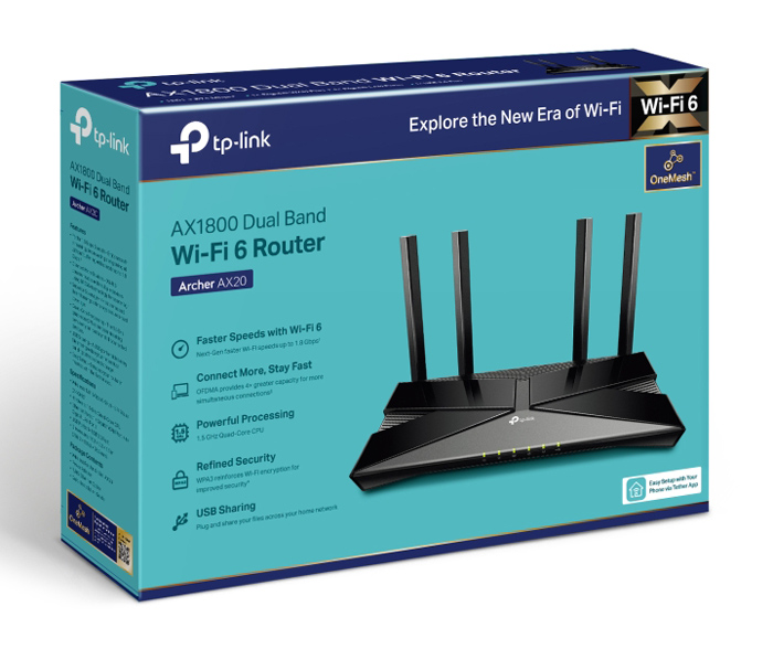 TP-LINK router Archer AX20 - Image 4