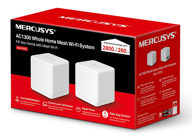 MERCUSYS Mesh Wi-Fi System Halo H30G - Image 4