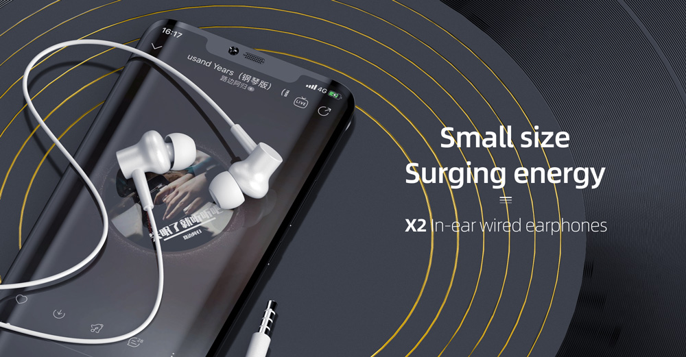 YISON earphones με μικρόφωνο X2 - Image 4