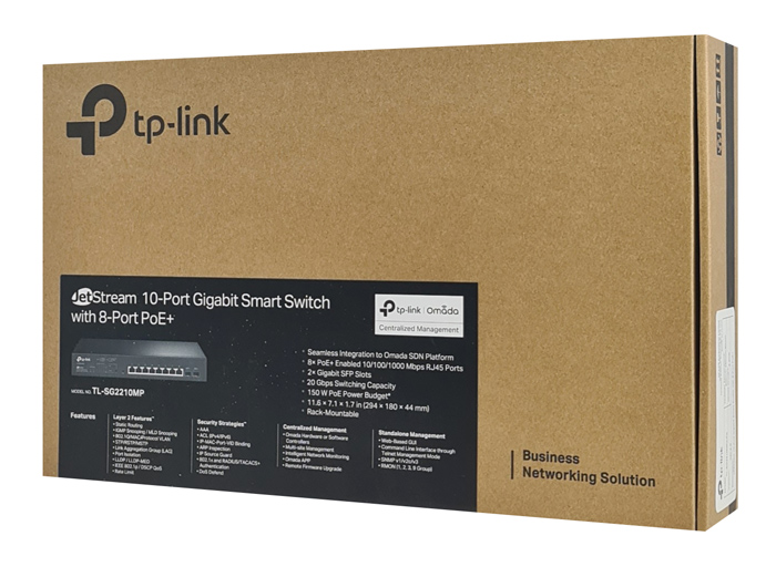 TP-LINK JetStream switch TL-SG2210MP - Image 4