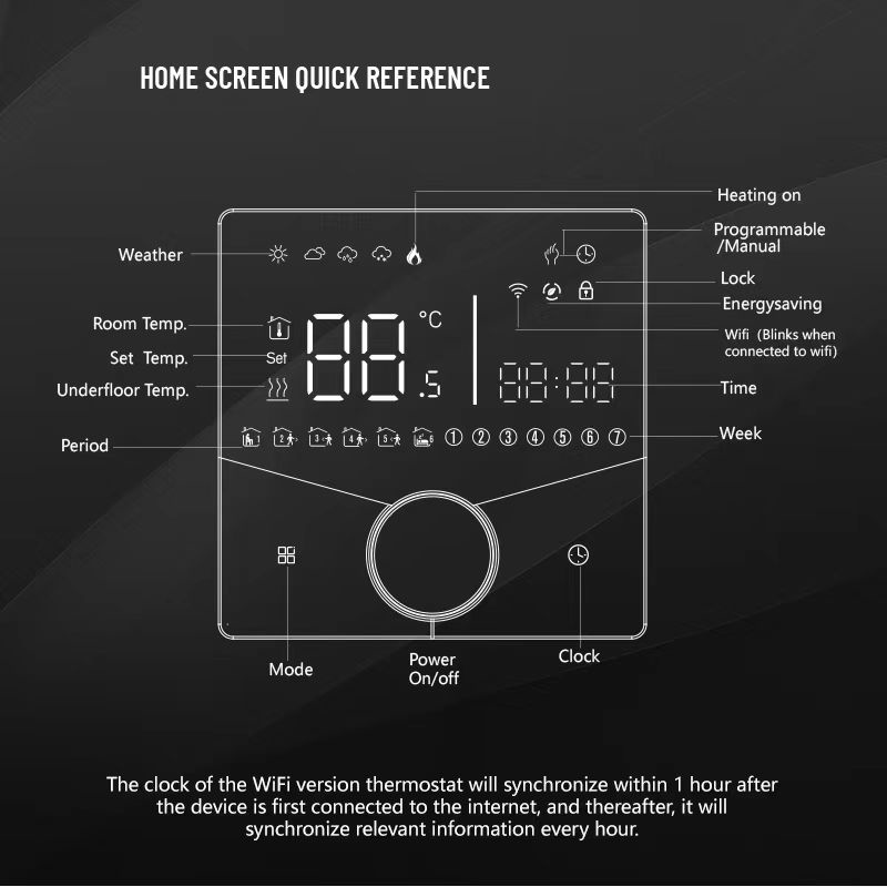 Smart θερμοστάτης αερίου BHT-009GCLW - Image 3