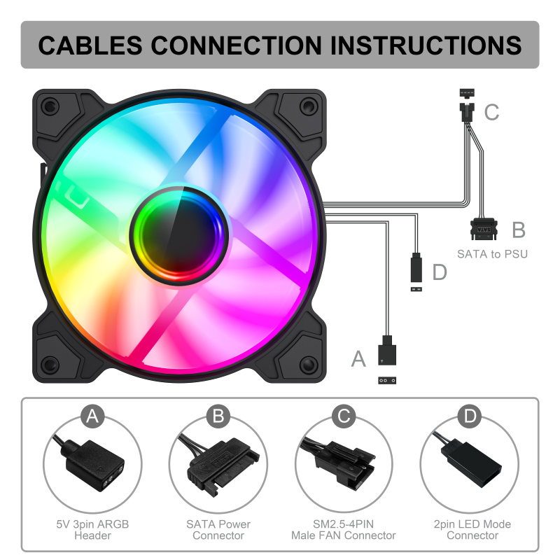 POWERTECH ανεμιστήρας για PC SP-PT-1309-1 - Image 3