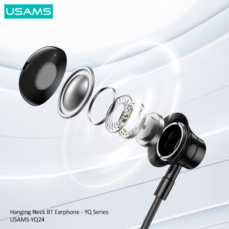 USAMS earphones YQ24 με μαγνήτη - Image 3