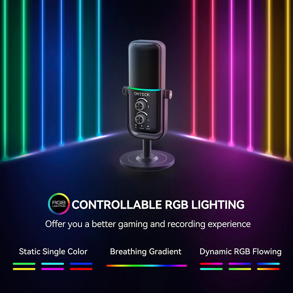CMTECK επιτραπέζιο μικρόφωνο XM600 - Image 3