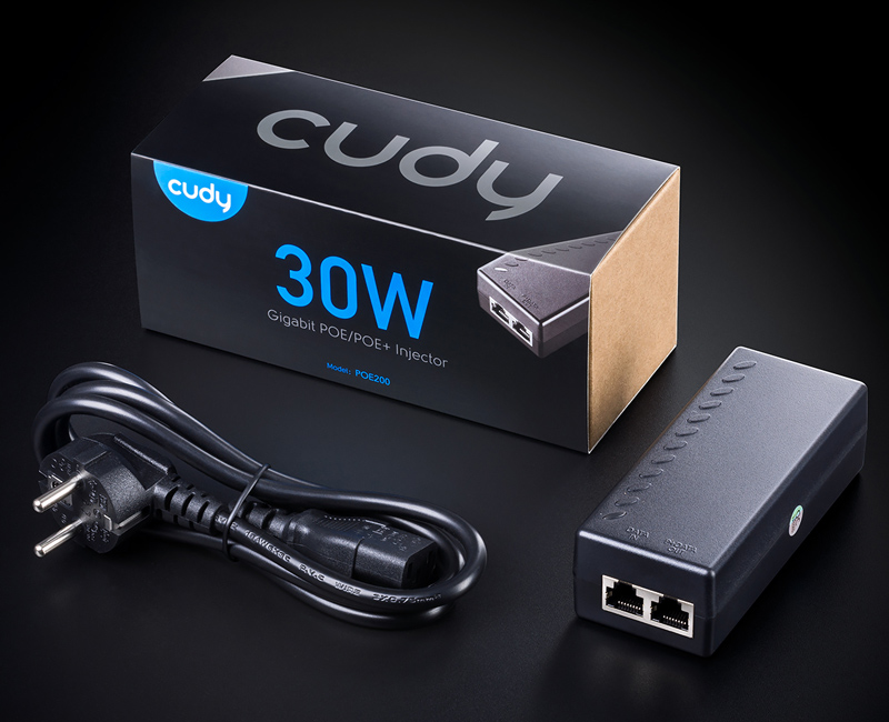 CUDY Gigabit PoE+/PoE injector POE200 - Image 4