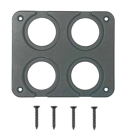 POWERTECH πάνελ πρίζας για σκάφη & οχήματα PTL-016