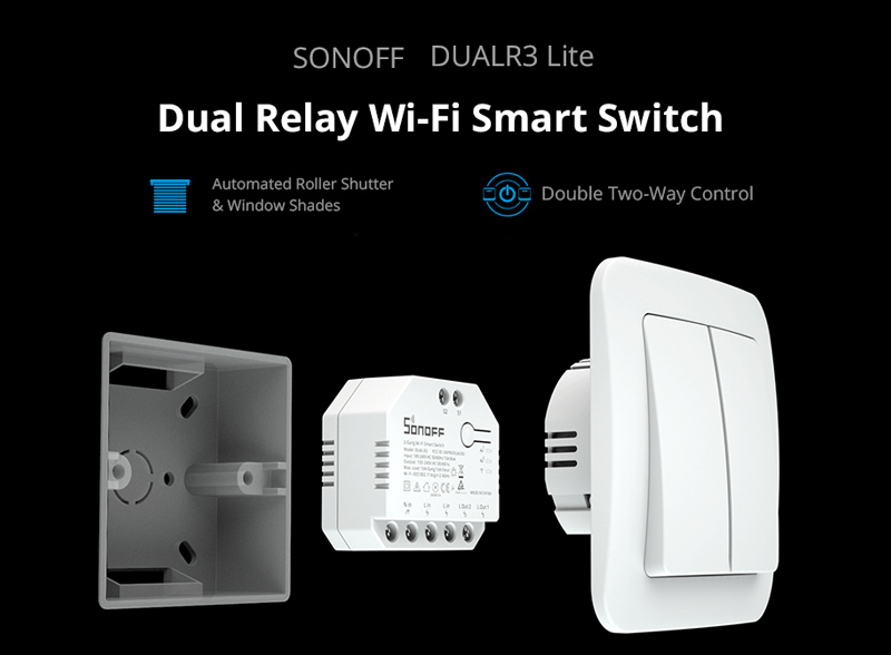 SONOFF smart διακόπτης DUALR3 Lite - Image 2